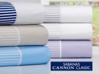 Sábanas Cannon Classic light-blue Twin